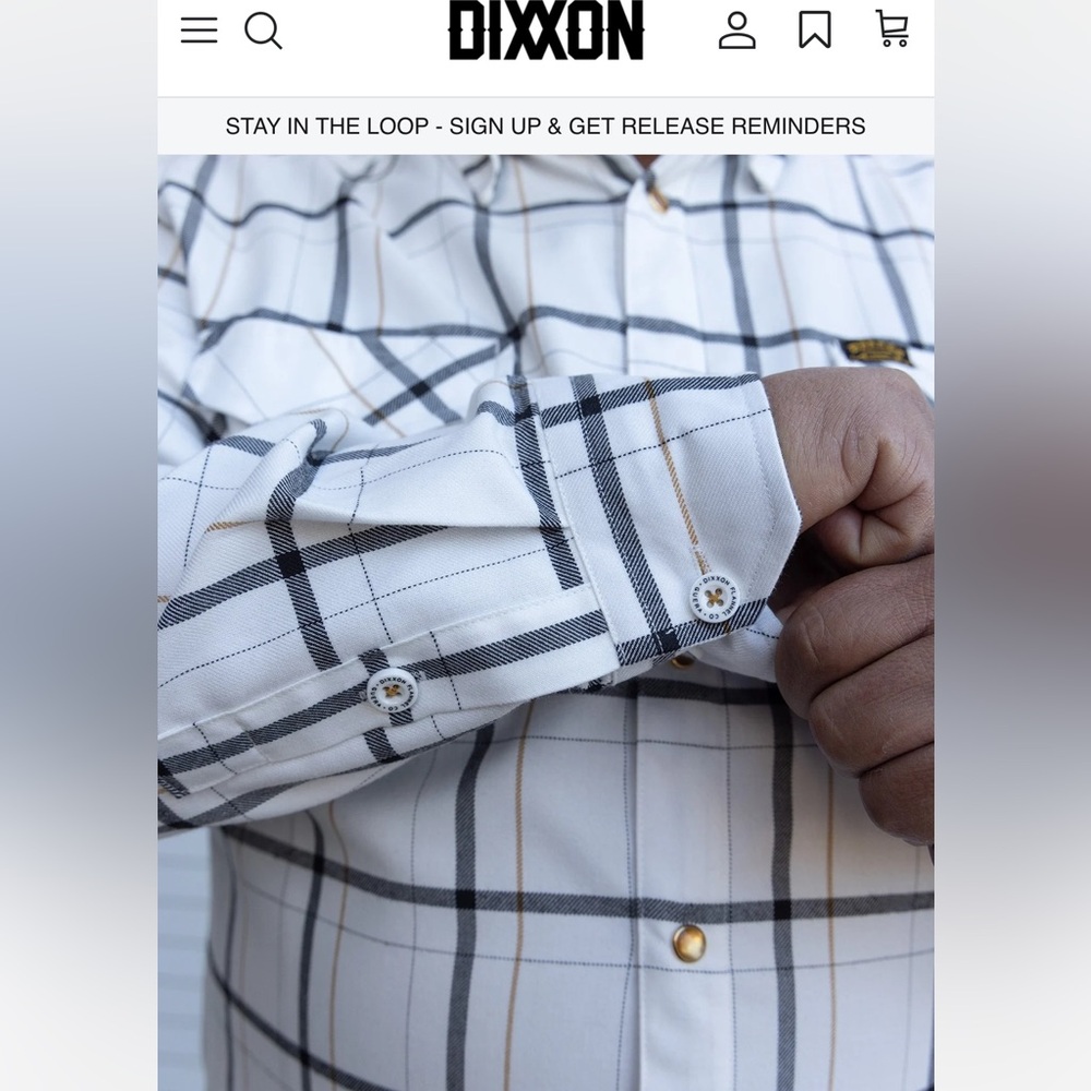 DIXXON FLANNEL GUERA SHIRT - Picture 3 of 7